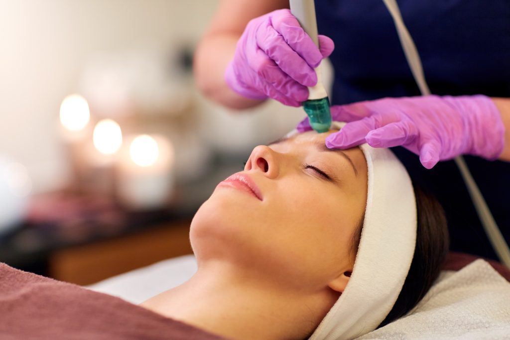 Microdermabrasion treatment at Louisecosmetics Limited - exfoliating for smoother, radiant skin